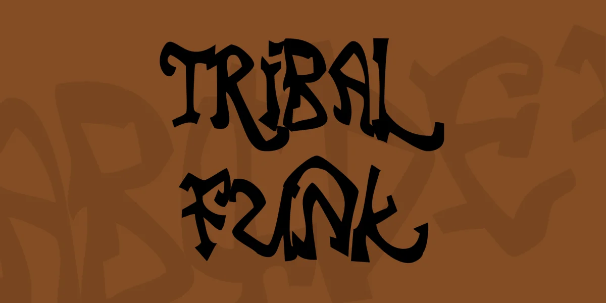 Tribal Funk Font