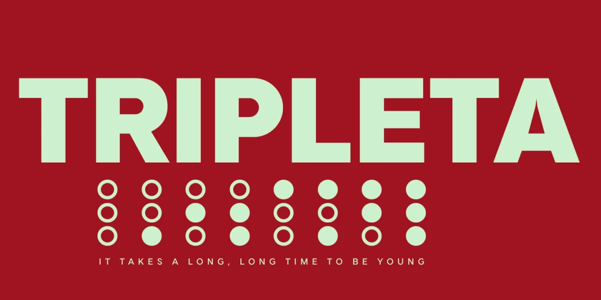 Tripleta Font Family preview 6