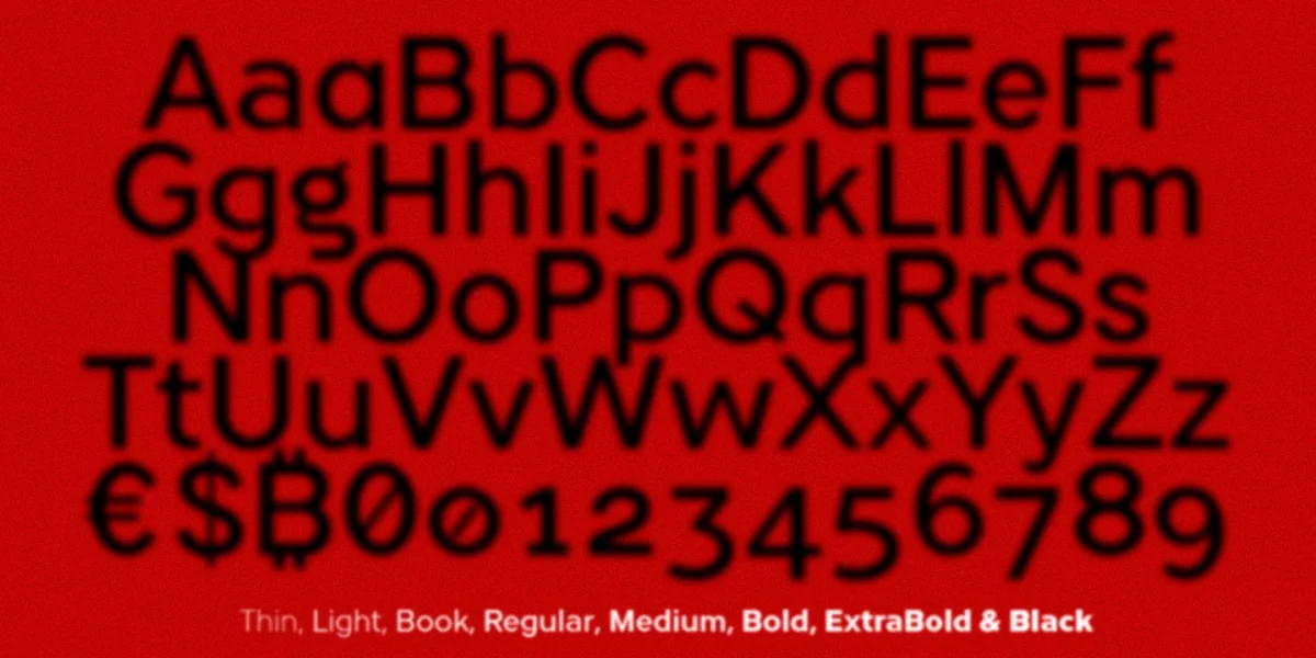 Tripleta Font Family preview 8
