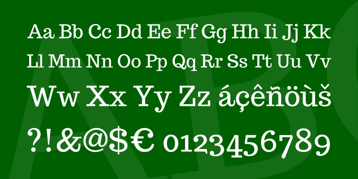 Trocchi Font Family preview 4