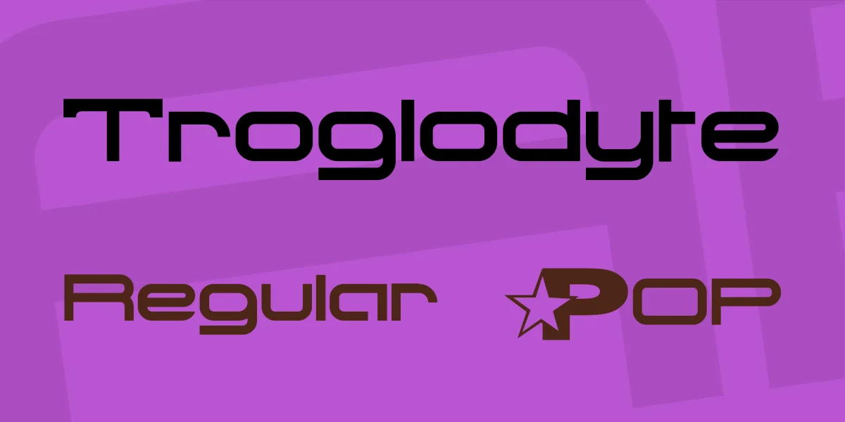Troglodyte Font Family