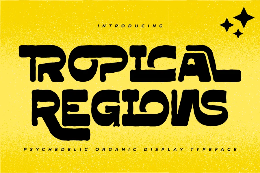 TROPICAL REGIONS DEMO Font