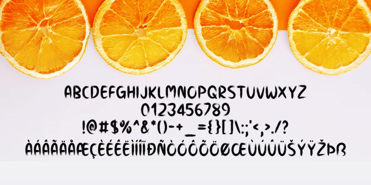 True Start Font preview 5