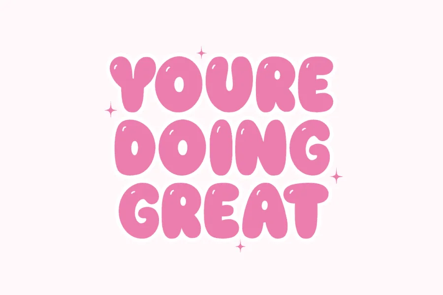 Truth Bubble Font preview 3