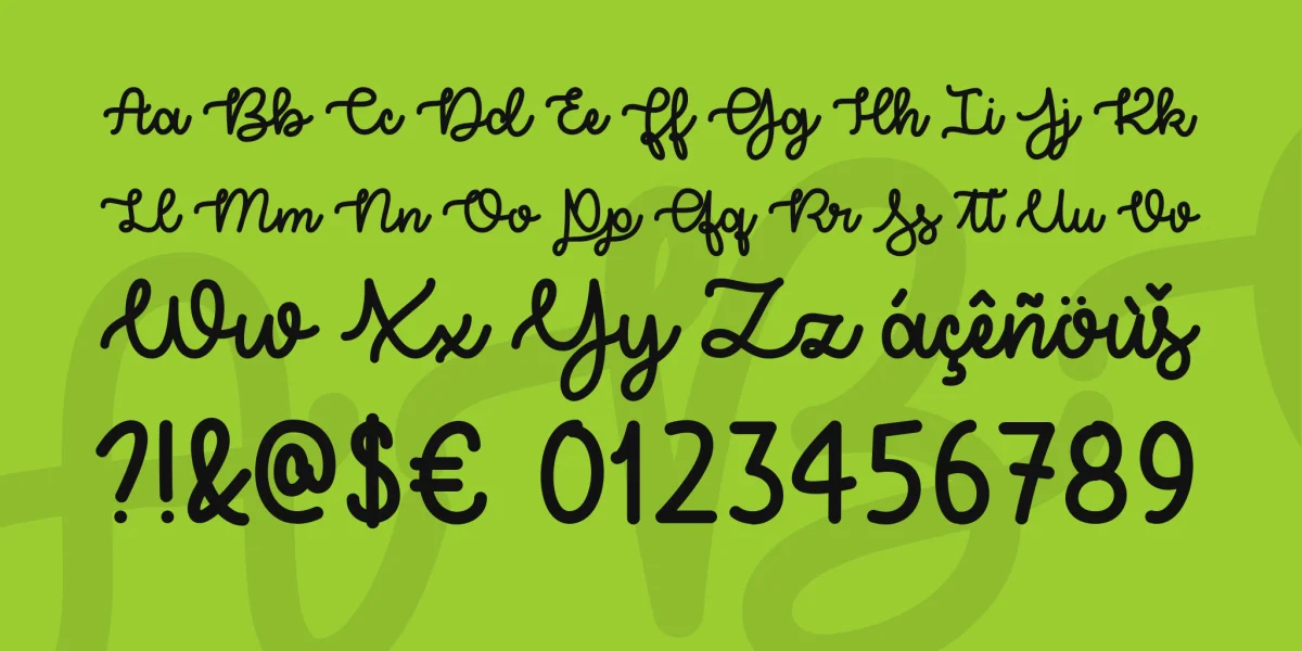 Try Happiness Demo Font preview 4