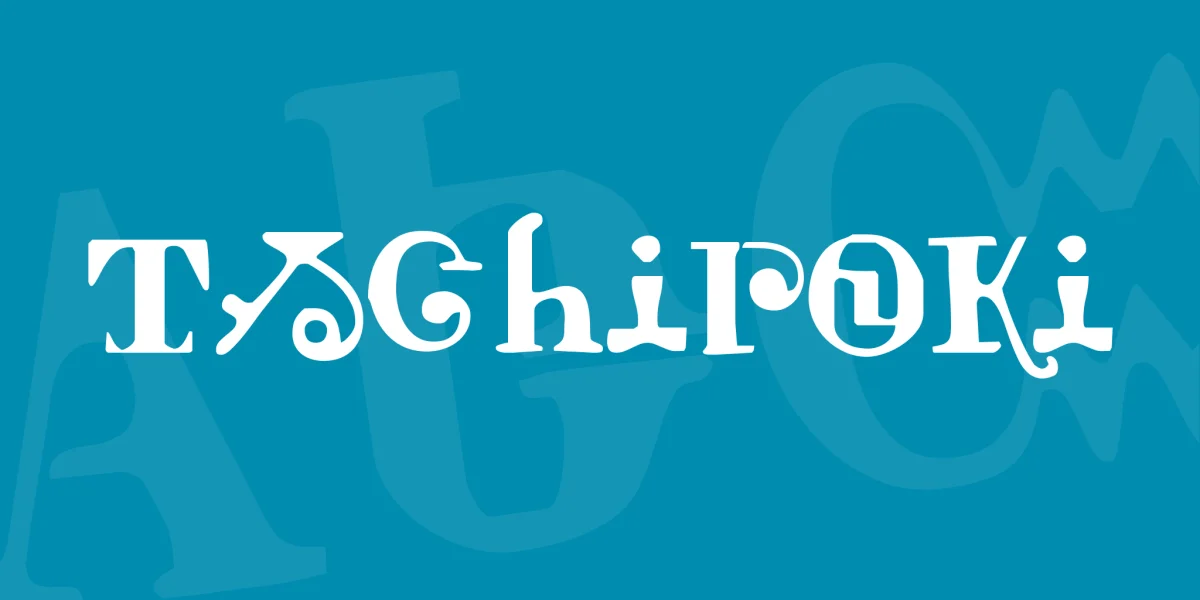 Tschiroki Font