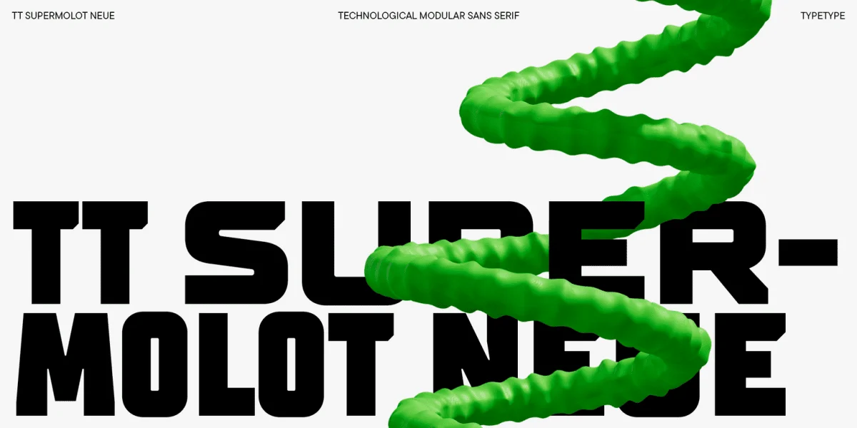TT Supermolot Neue Trl Font Family