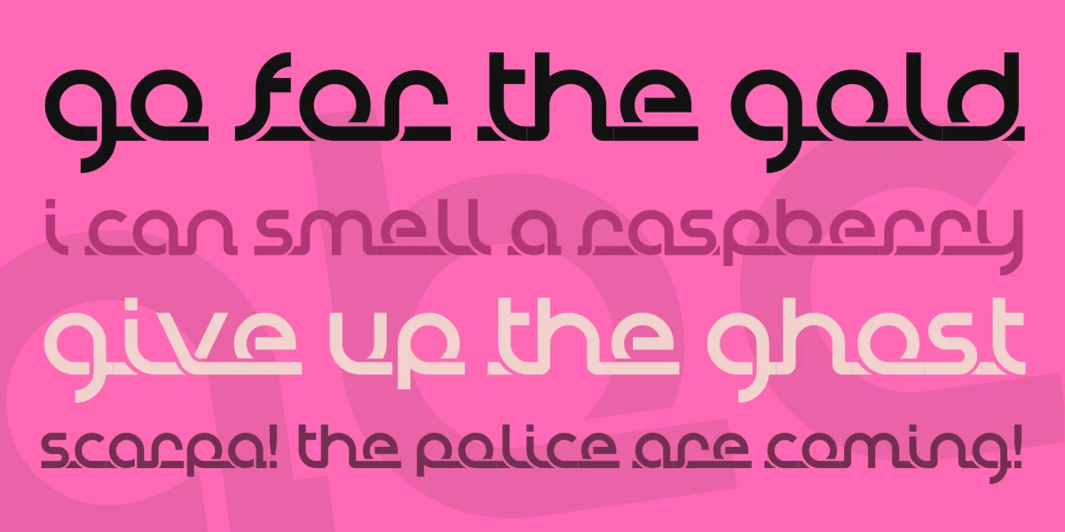 Tually Demo Font preview 5
