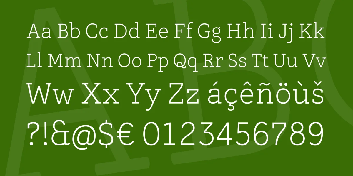 Tulia Font Family preview 4