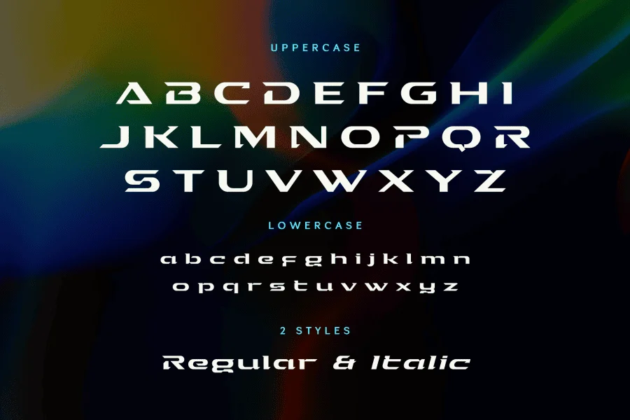 Turbo Driver Font preview 11