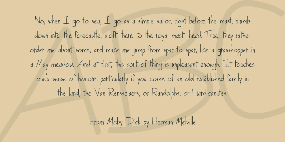 Turkeyface Font preview 4