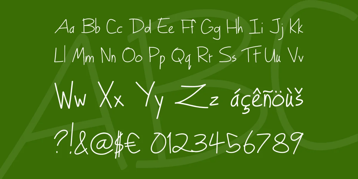 Turkeyface Font preview 5