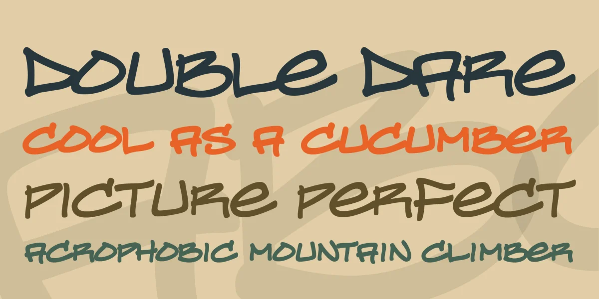 Turntablz BB Font Family preview 2