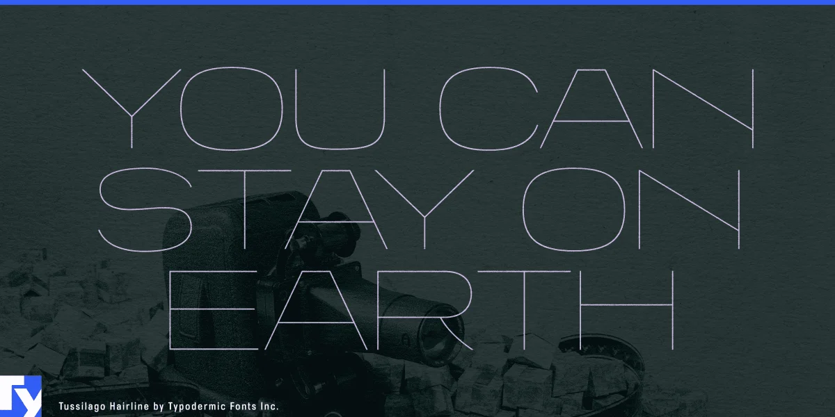 Tussilago Font Family preview 6