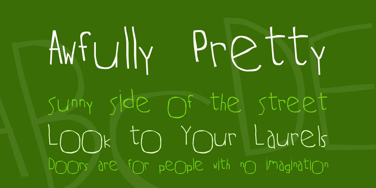 Two Turtle Doves Font preview 2