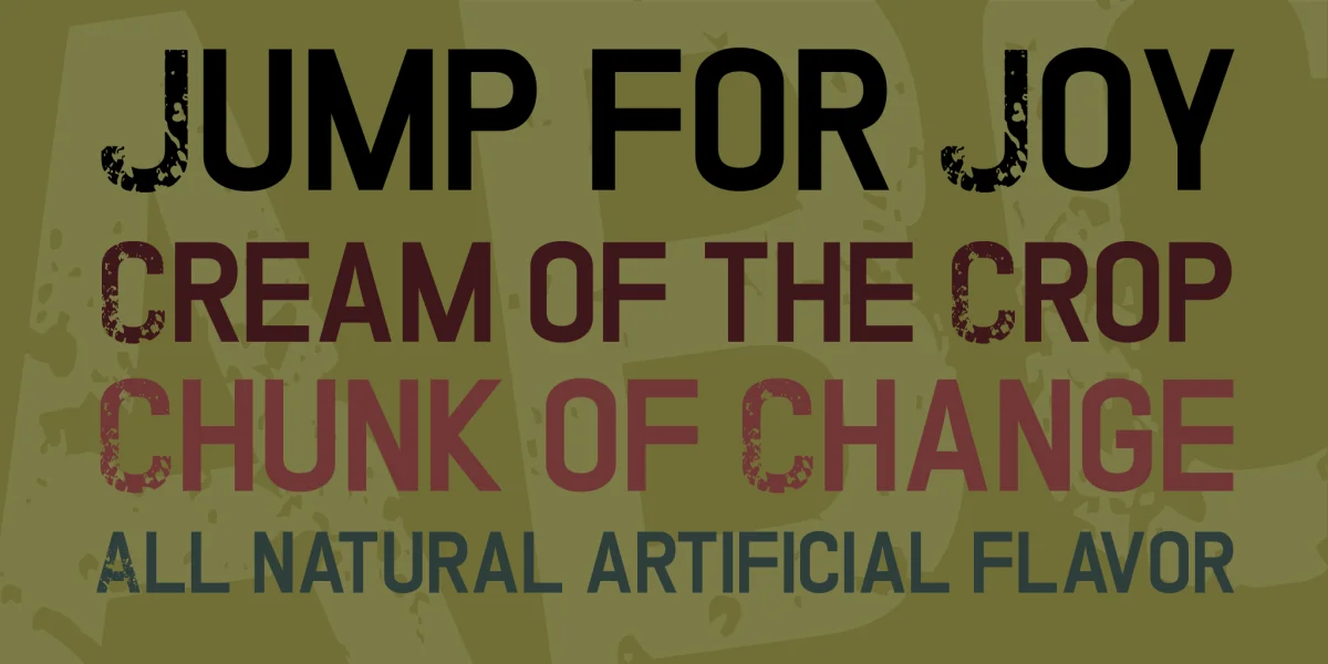 TWOFOLD uncomplete DeSigN Font preview 2