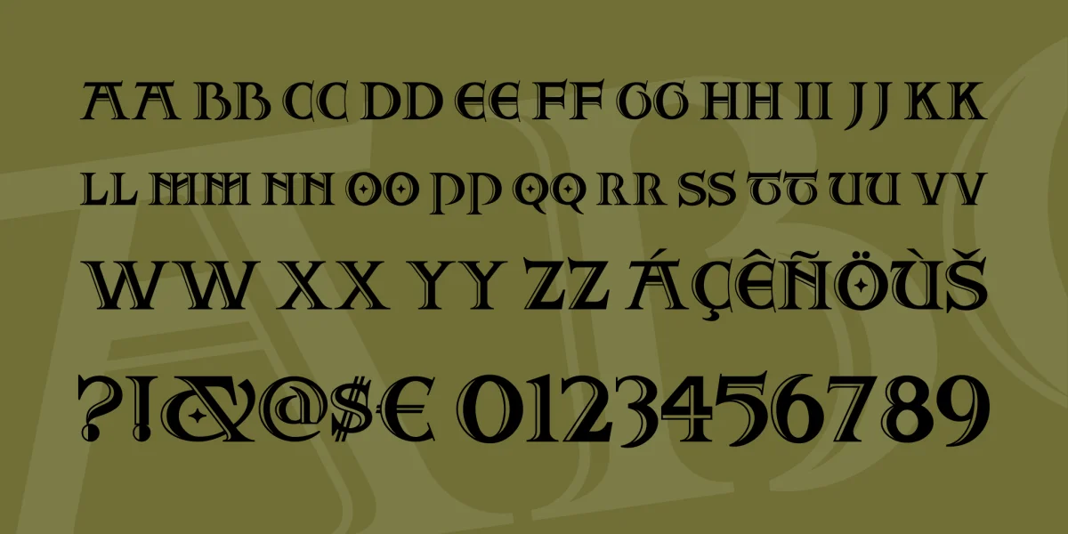 Two For Juan NF Font preview 4