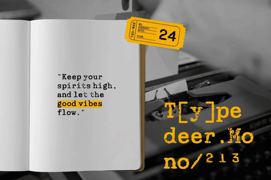 Typedeer Mono Font preview 4