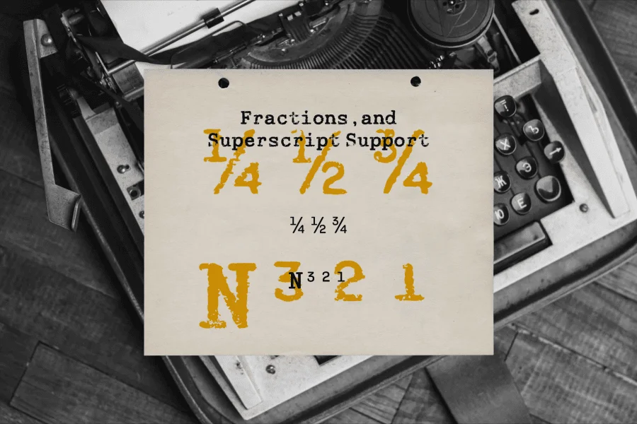 Typedeer Mono Font preview 7