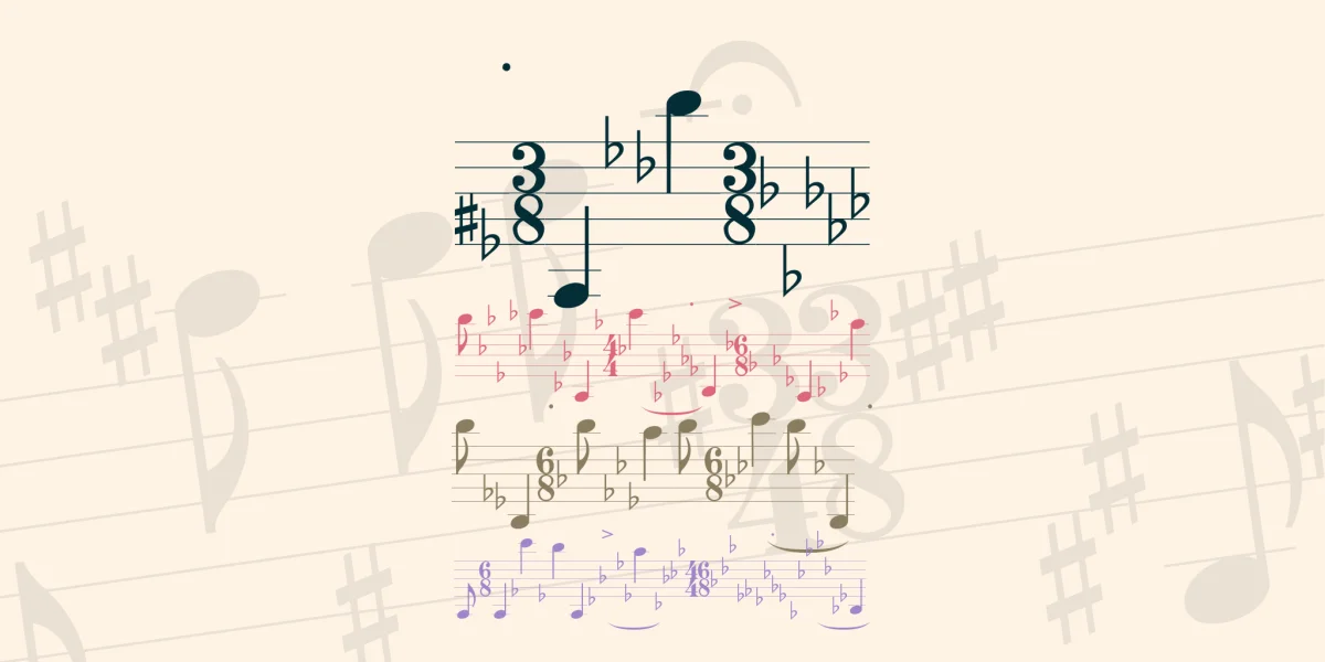 TypeMyMusic Font preview 4