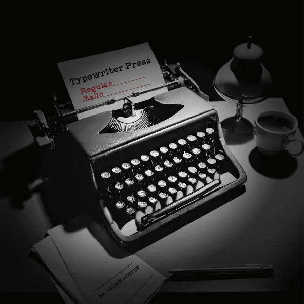 Typewriter Press Font Family