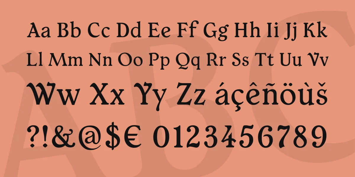 Typey McTypeface Font Family preview 5
