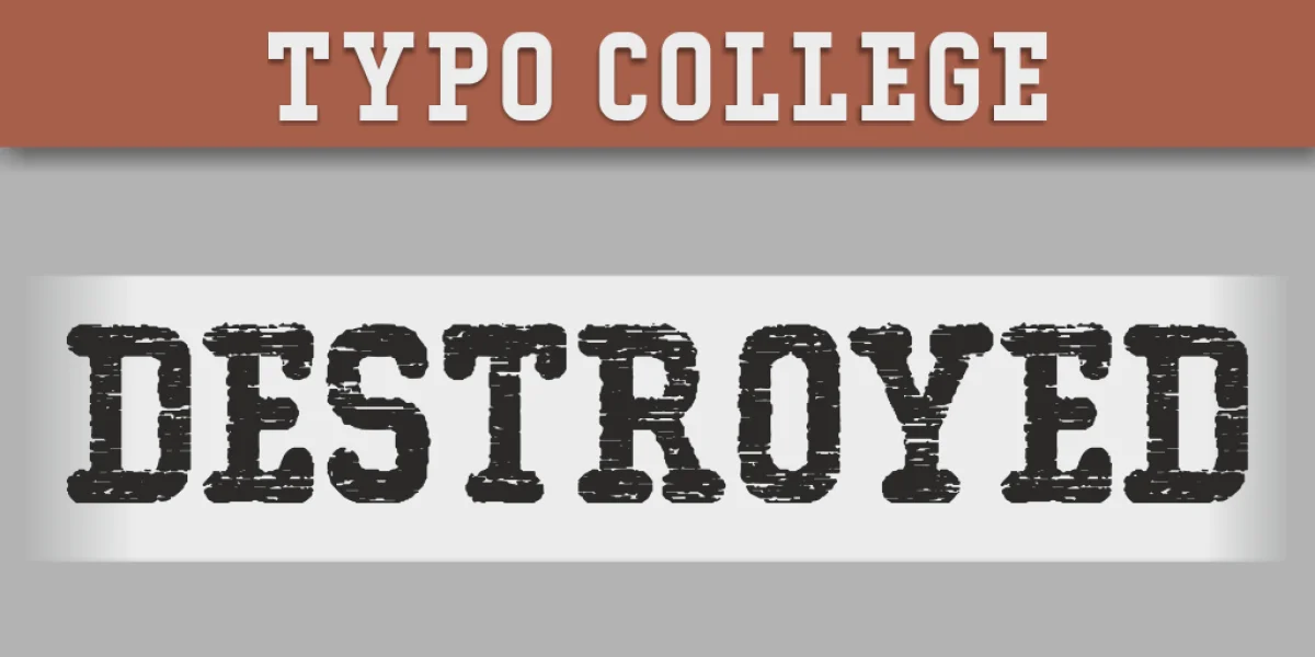 Typo College Dusty Demo Font preview 4