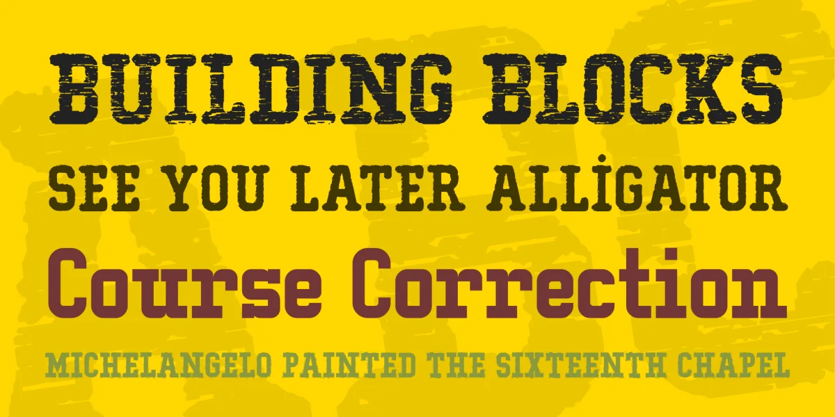 Typo College Font Family preview 11