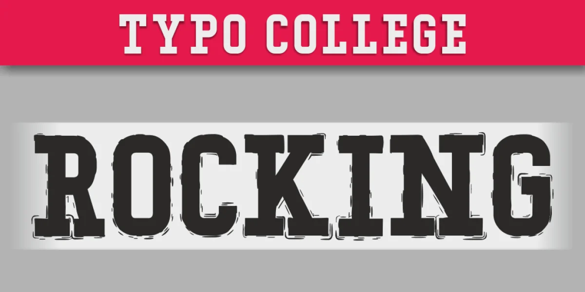 Typo College Font Family preview 2