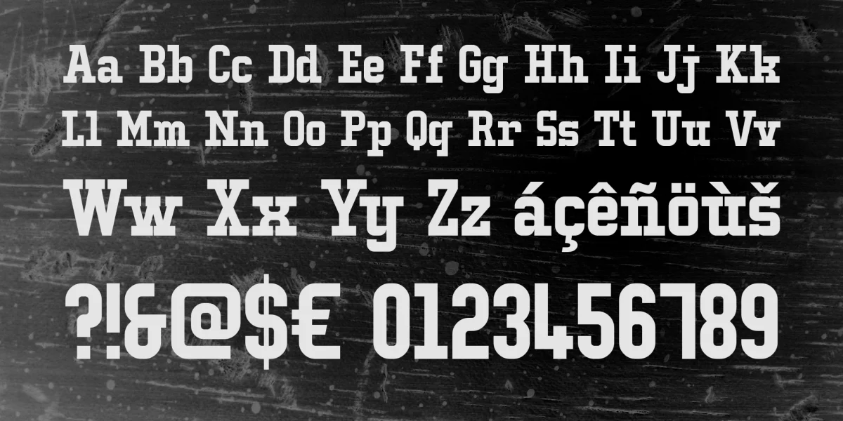 Typo College LC Demo Font preview 5