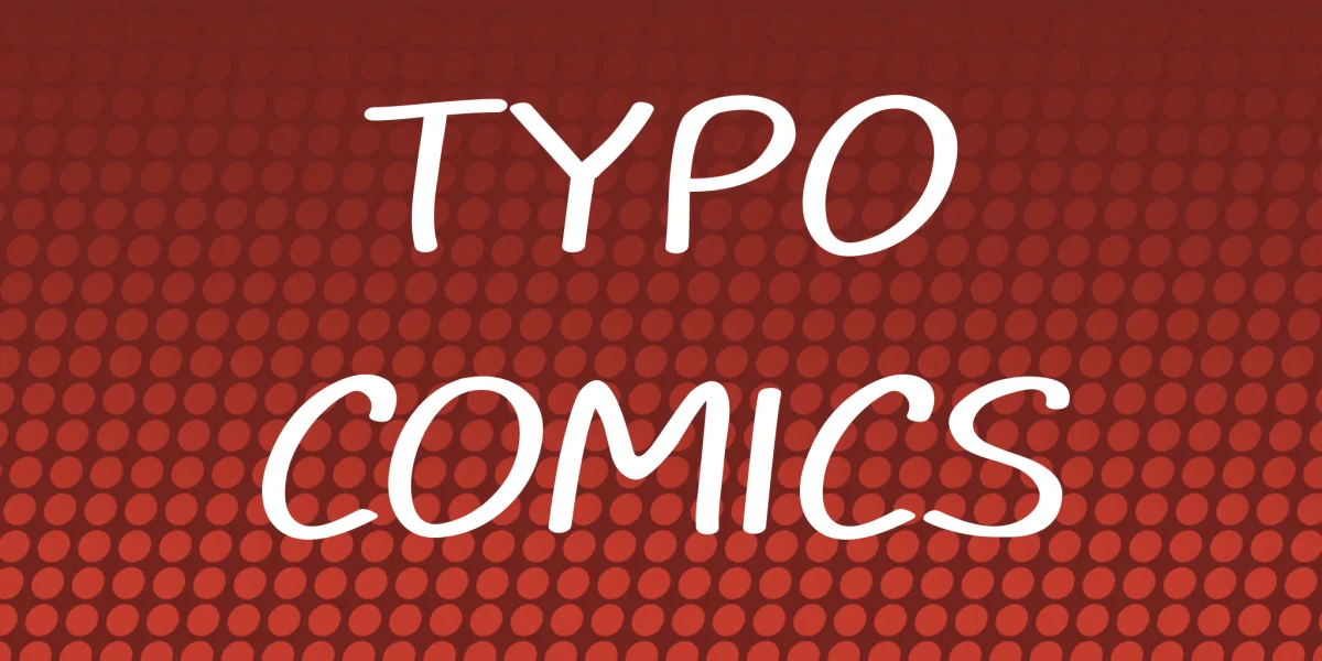 TYPO COMICS Font Family preview 2