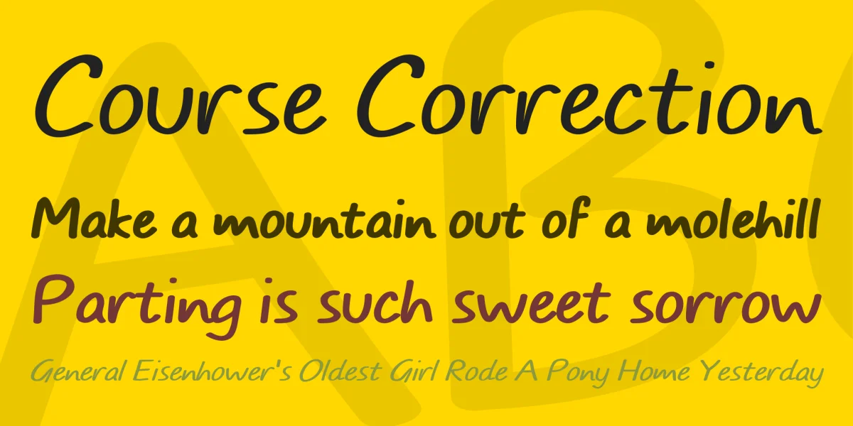 TYPO COMICS Font Family preview 4