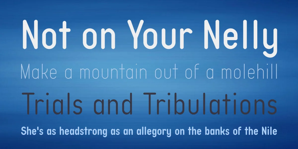 Typo Quik Font Family preview 4