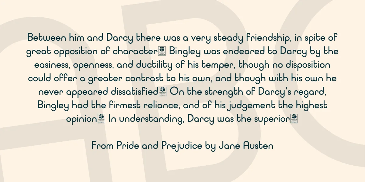 Typo Ring Font Family preview 4