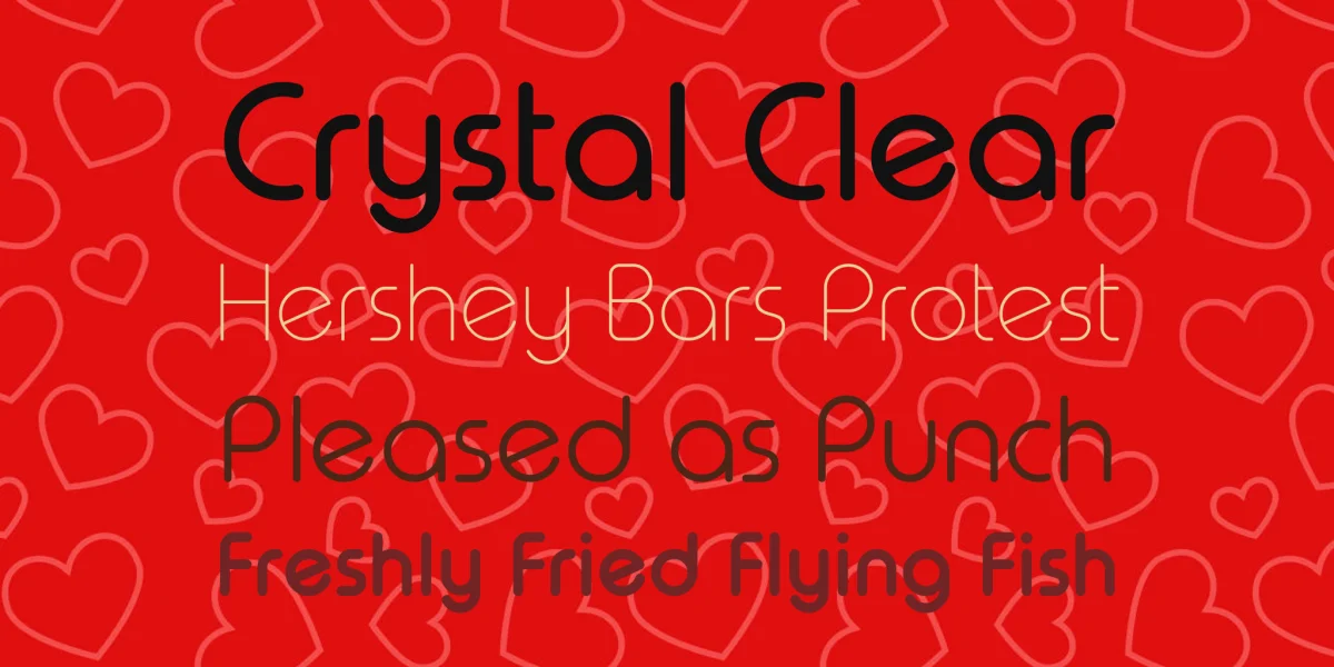 Typo Round Font Family preview 2