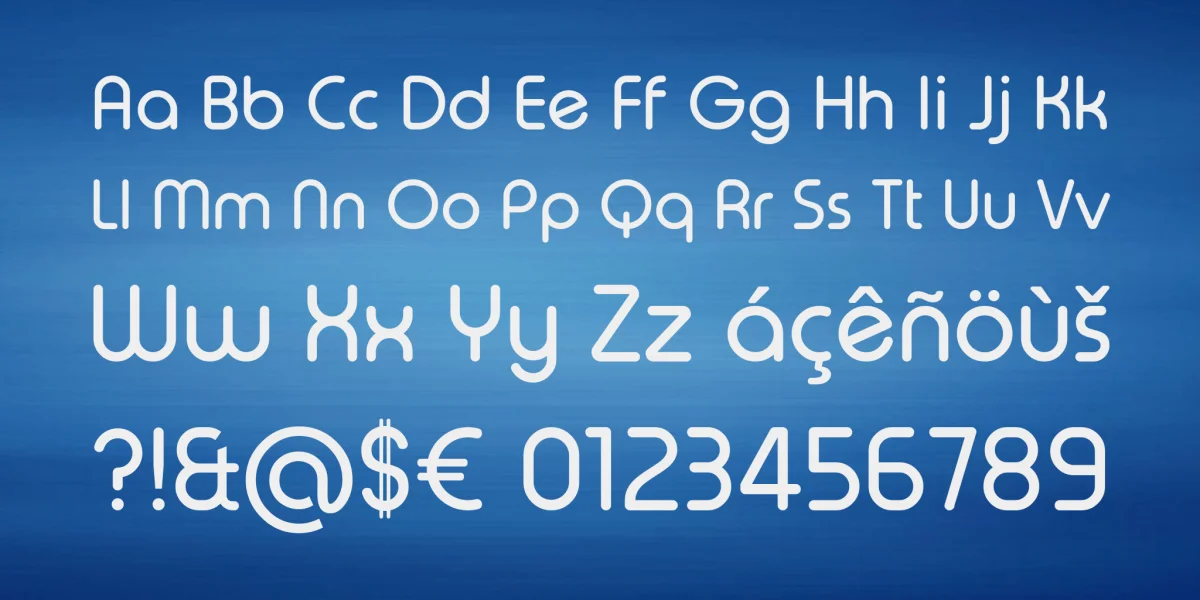 Typo Round Font Family preview 5