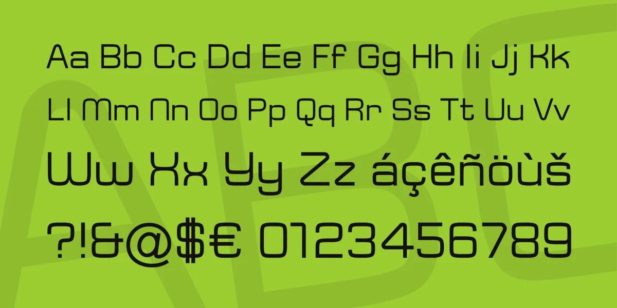 Typo Square Font Family preview 5