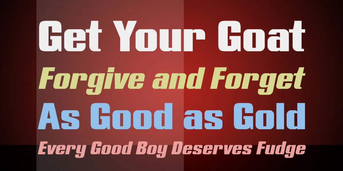 Typoline Expanded Font Family preview 3