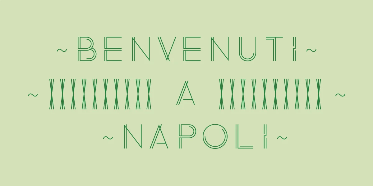 Typoliner-RW Font preview 7