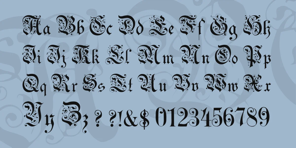 Uechi Font Family preview 3