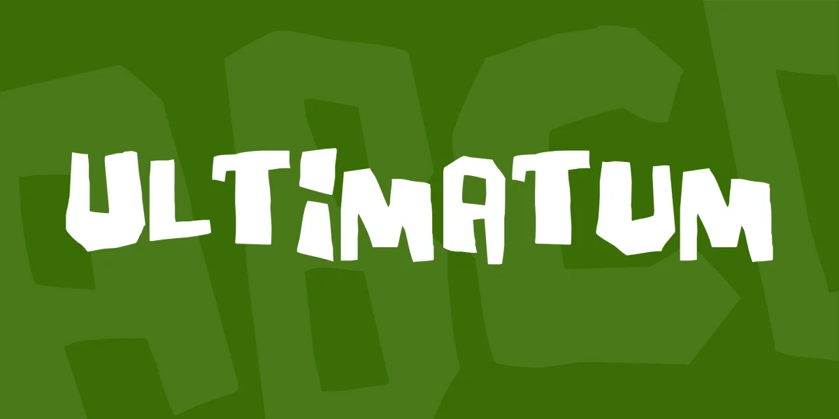 Ultimatum Font