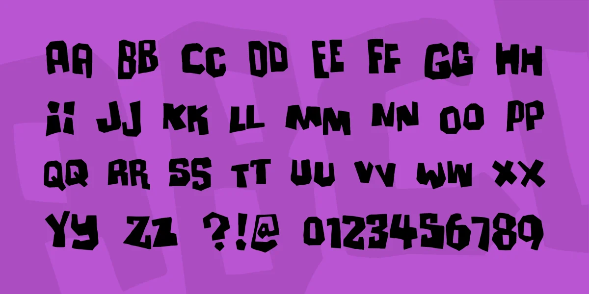 Ultimatum Font preview 2