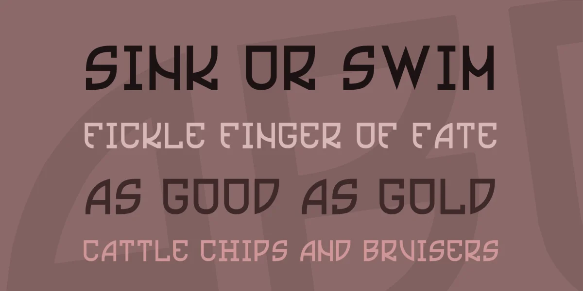 Ultras Liberi Font preview 2
