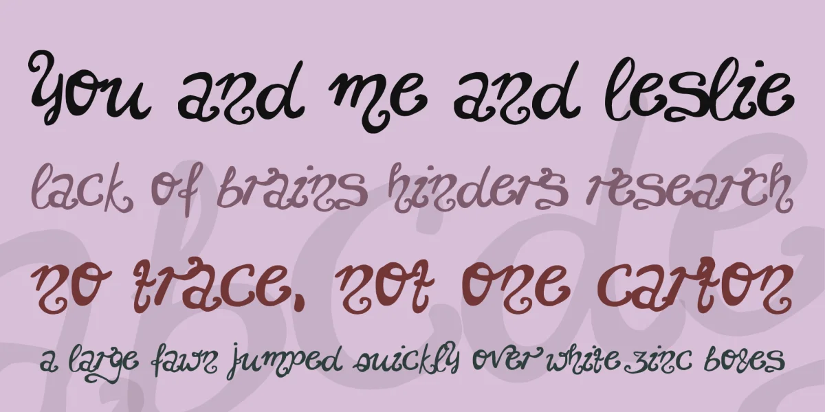 unchanged thoughts$ Font preview 2