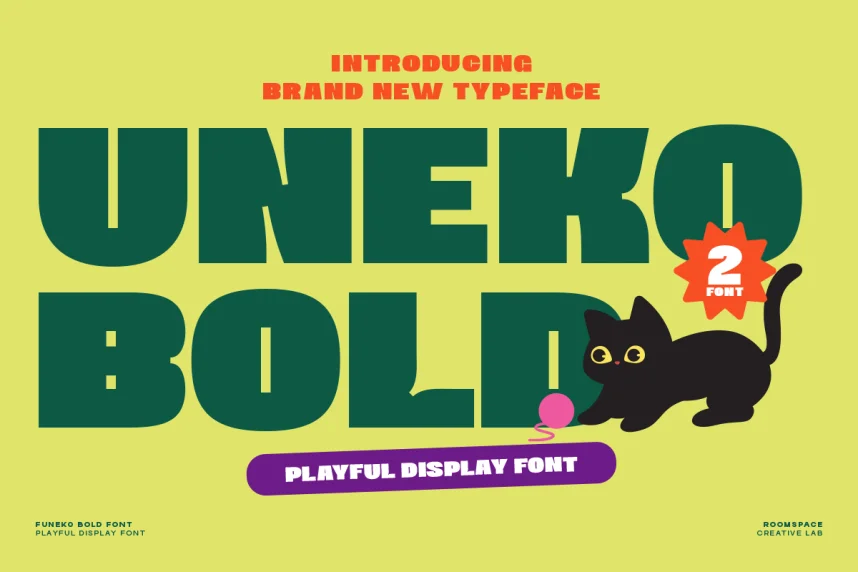 Uneko Bold Font