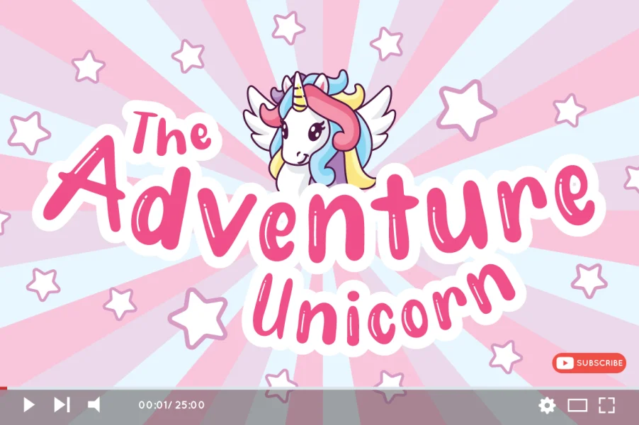 Unicorn Fold Display - Personal Font preview 3