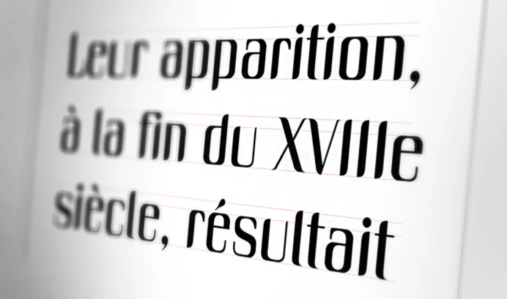Unique Font preview 2