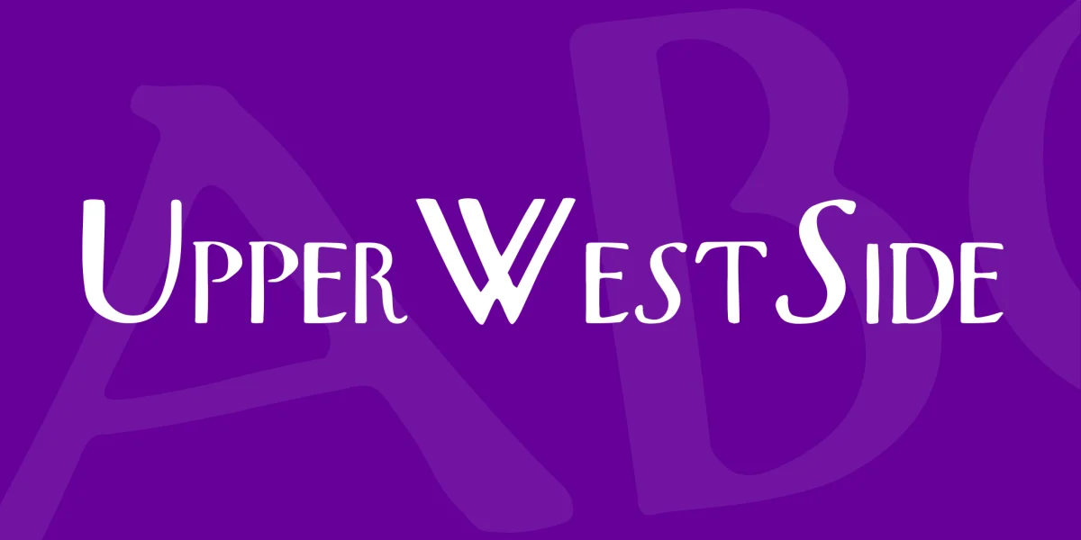 UpperWestSide Font
