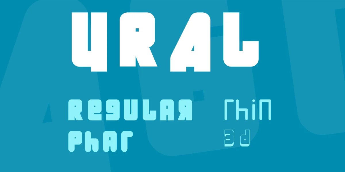URAL Font Family