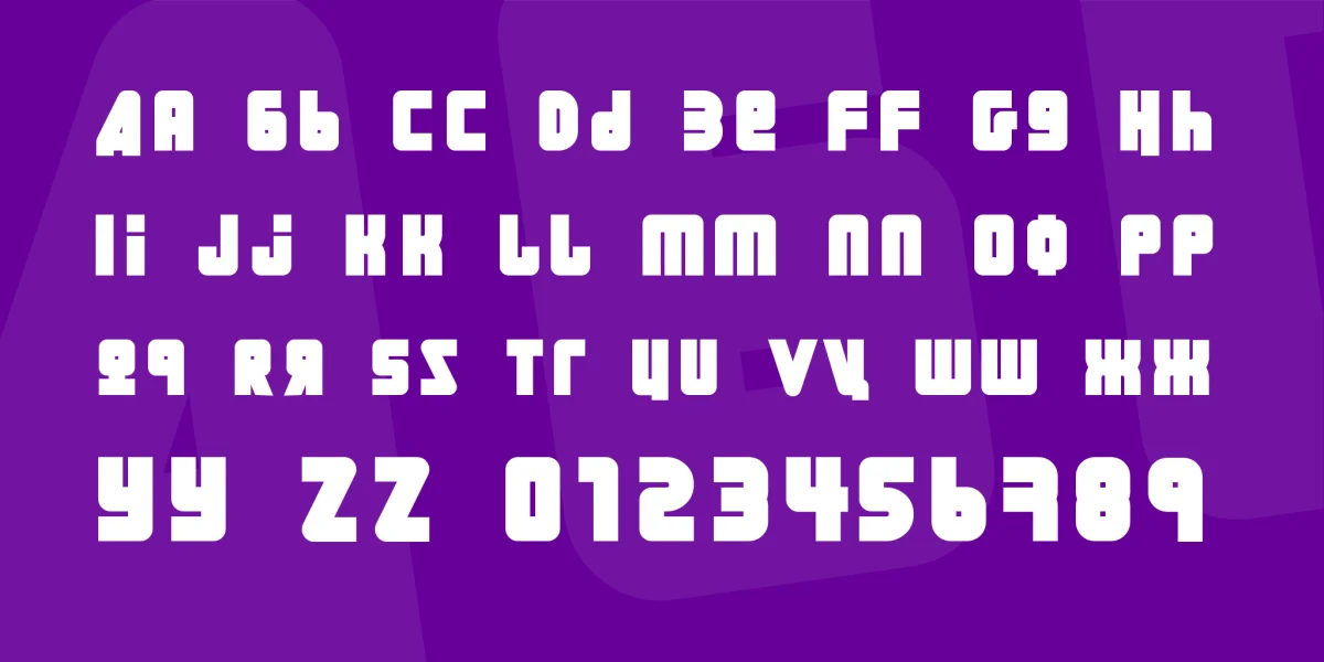 URAL Font Family preview 2
